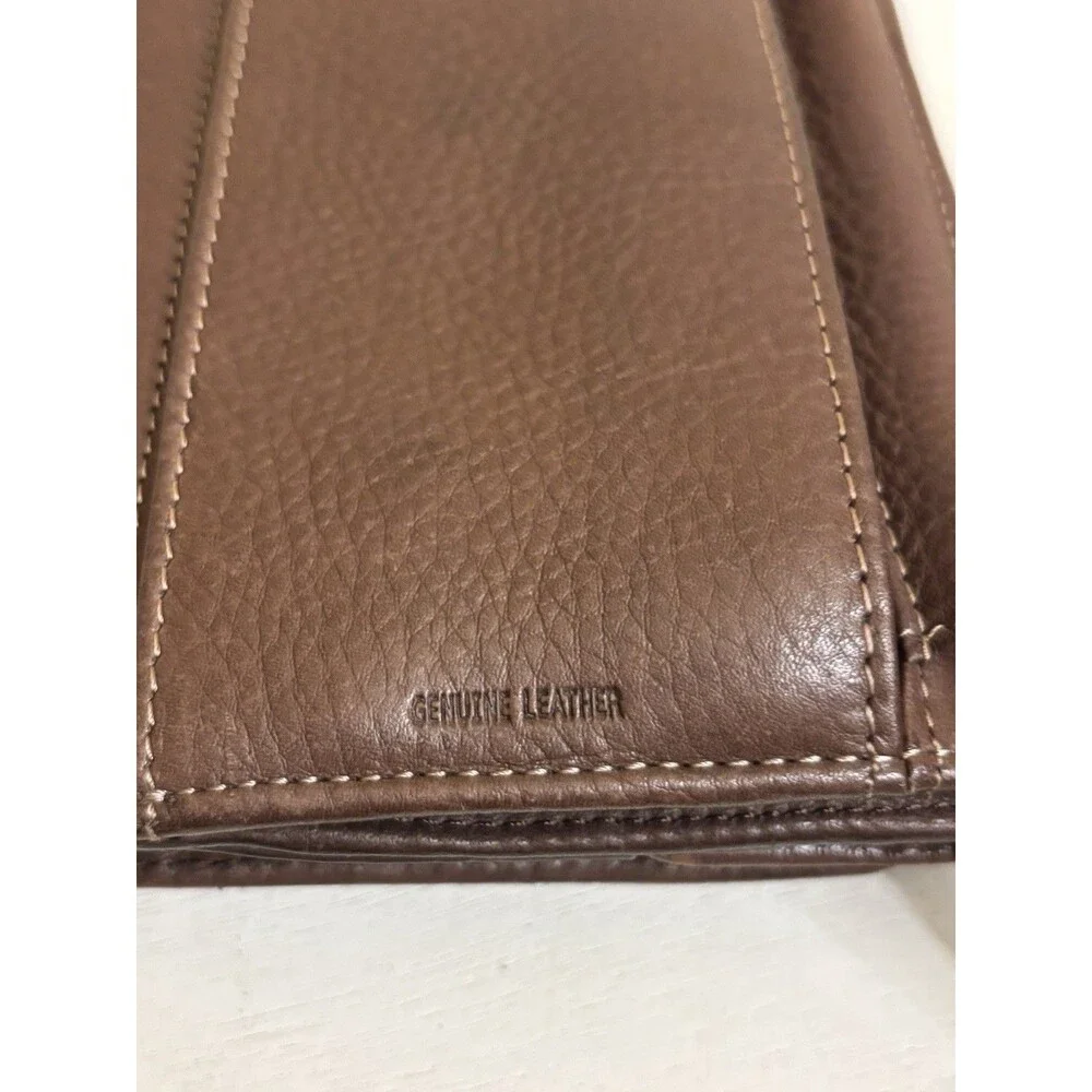 Fossil Leather Crossbody Wallet Bag